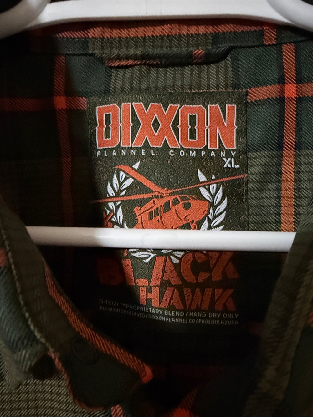 Dixxon Black Hawk Flannel - Picture 2 of 5